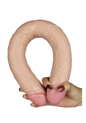 Realistic Slim Ultra Double Dildo -43cm