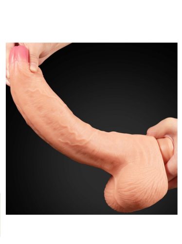 Dual Layer Platinum Silicone Cock -28cm.