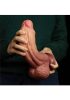 Vastag Nature Cock,dupla rétegű -23cm. Kreol színű