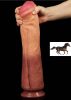 Hátas dildo dual layer-30cm.