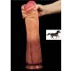 Hátas dildo dual layer-30cm.