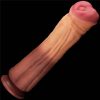 Hátas dildo dual layer-30cm.