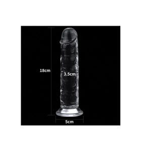 Flawless Clear Dildo-18cm.
