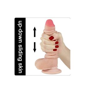 Sliding-Skin dupla rétegű dong-18cm.