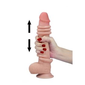 Sliding-Skin dupla rétegű dong-23cm.