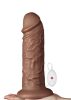 Chubby Vibrating Dildo Brown-25cm.