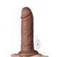 Chubby Vibrating Dildo Brown-25cm.