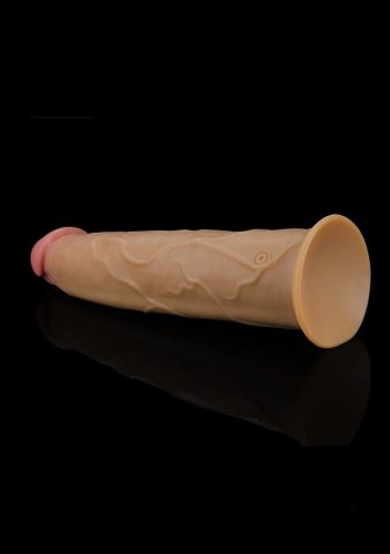 Dual Layered Platinum Silicone Rotator,akkus,távirányítós-23cm.