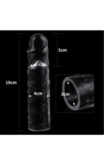 Clear Penis Sleeve +5cm.