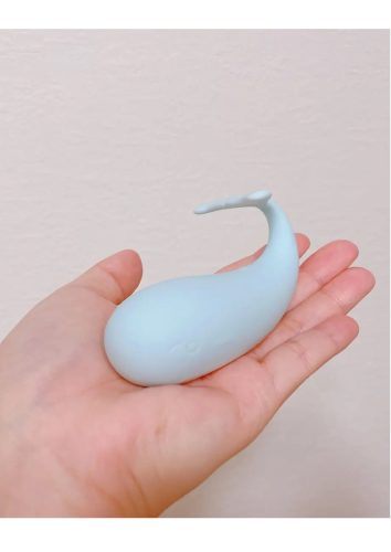 Blue Whale szilikon vibro tojás, akkus. Kék
