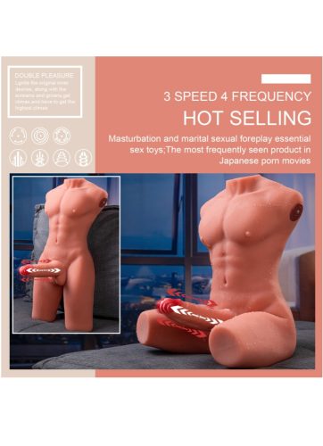 Jason Body Dildo Thrusting and vibrating,akkus
