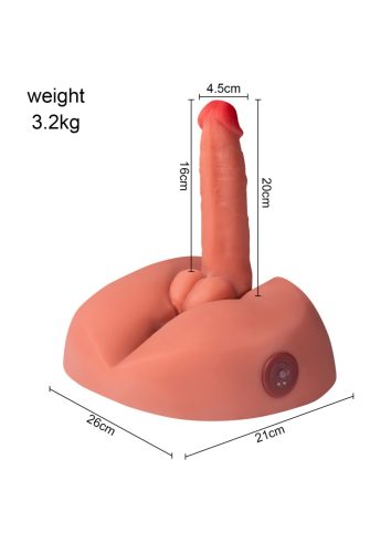Honey Dildo thrusting and vibrating,akkus