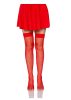 Nylon Fishnet Stocking -piros.