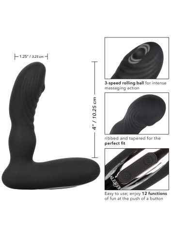 Eclipse Roller Ball Probe prosztata vibrátor,akkus.