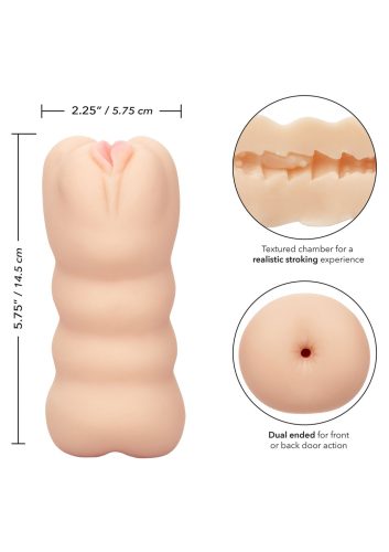 Cheap Thrills vagina-anus maszturbátor -14cm.