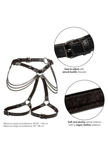 Chain Thigh Harness Plus Size