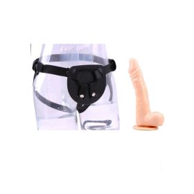 Felcsatolható James dildó állítható hámmal.