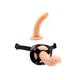 RGB zselés felcsatolható pénisz hámmal.