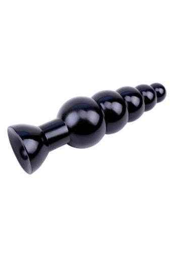 Anál fa tágító -19cm. fekete