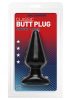 Nagy anal plug-fekete