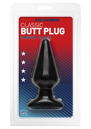 Nagy anal plug-fekete