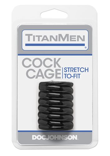 TITANMEN COCKCAGE. fekete