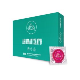 Love match condoms ,vegyes ízesített -144db.
