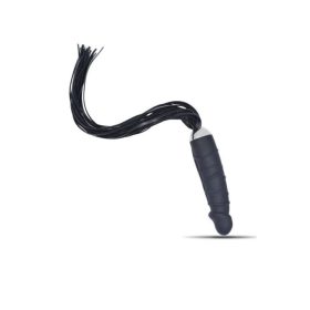 Szilikon dong korbáccsal.