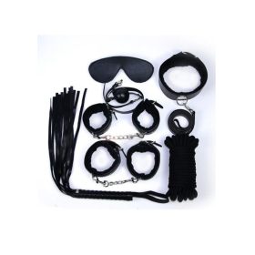 Top BDSM szett fekete-10db-os.