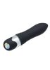 Bársonyos vibrátor kővel-16cm.