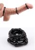 Stay Hard Cock Rings. fekete