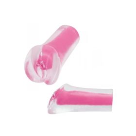 Átlátszó/pink vagina-12cm.