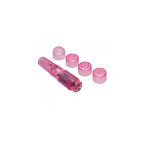 Minimassager-pink+4feltét.