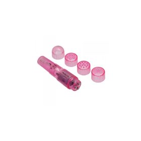 Minimassager-pink+4feltét.