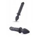 Dildo with anal plug ,szilikon -23cm.