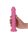 Pink dildo -19cm.