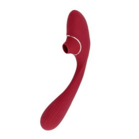 Red Shape 2in1 csiklószívogató és vibrátor,akkus.