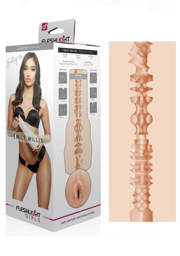 FLESHLIGHT GIRLS EMILY WILLIS SQUIRT VAGINA.