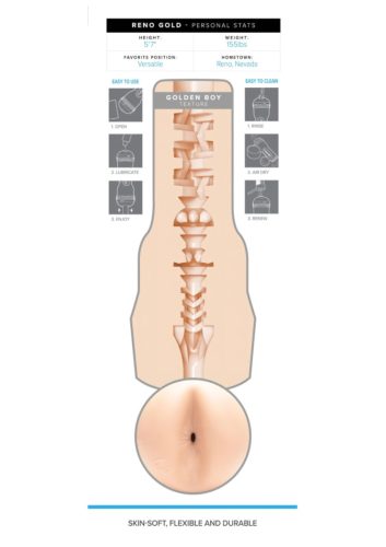 Fleshjack Reno Gold maszturbátor