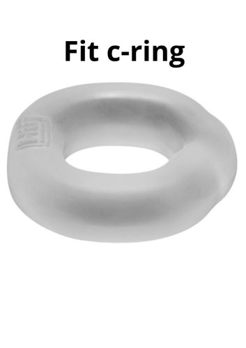 Fractal - Tactile Cockring - Clear Ice Fractal -clear