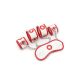 OHMAMA FETISH NURSE BONDAGE 3 PIECES SET.