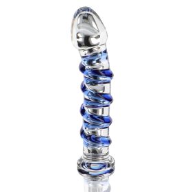 G-Spot Gemstone üveg dildó.