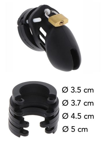 New York fekete szilikon erényöv