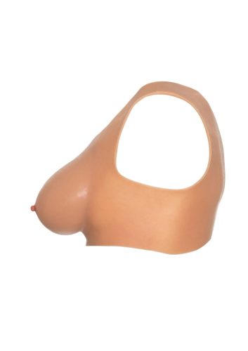 Realisztikus felvehető mell -E méret.