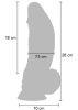 Vibrating Demon Monster Dildo