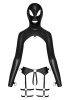 Wetlook Bodystuit Open Cup Méret:S/M