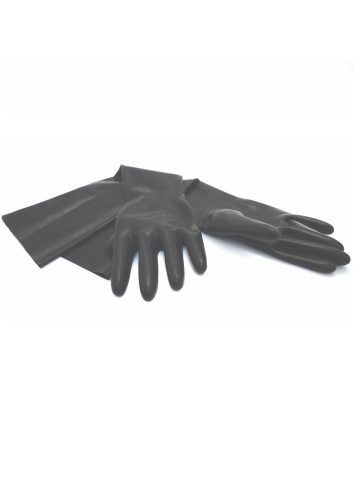 Latex férfi kesztyű-hosszú. Méret:S