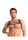 Urban Club harness X-back Striped Red.