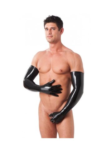 Hosszú latex kesztyű. Méret:M