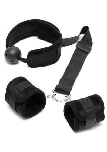 Rimba - Mouthgag with cuffs.